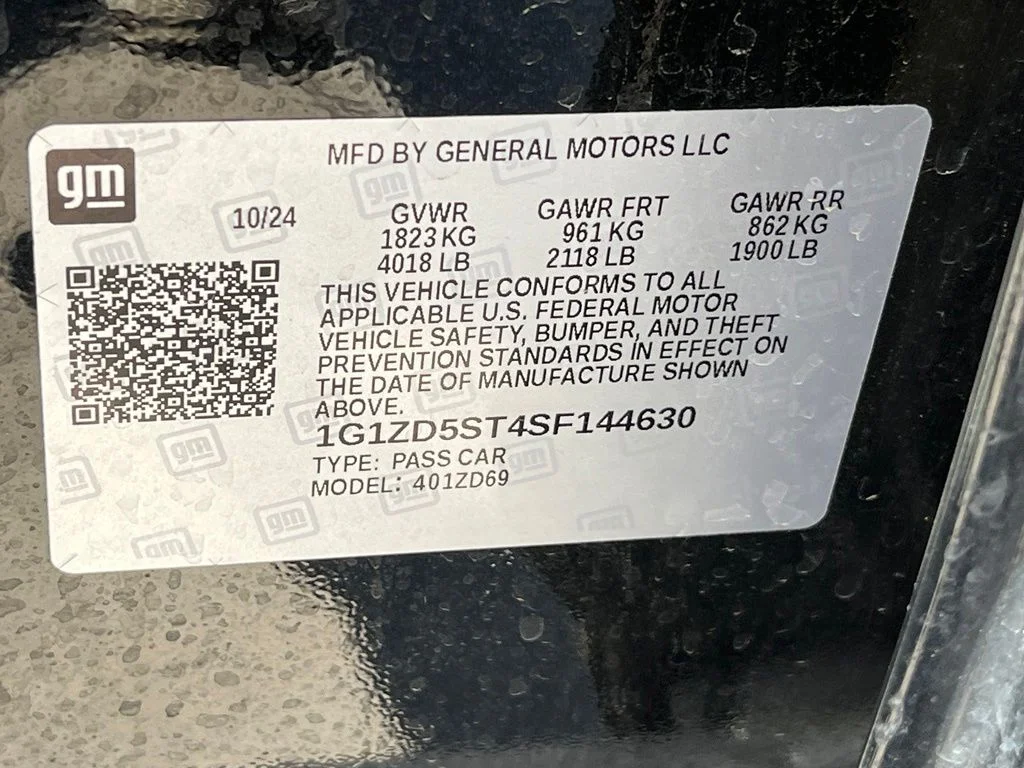 Certified Used 2025 Black Chevrolet LT image 22