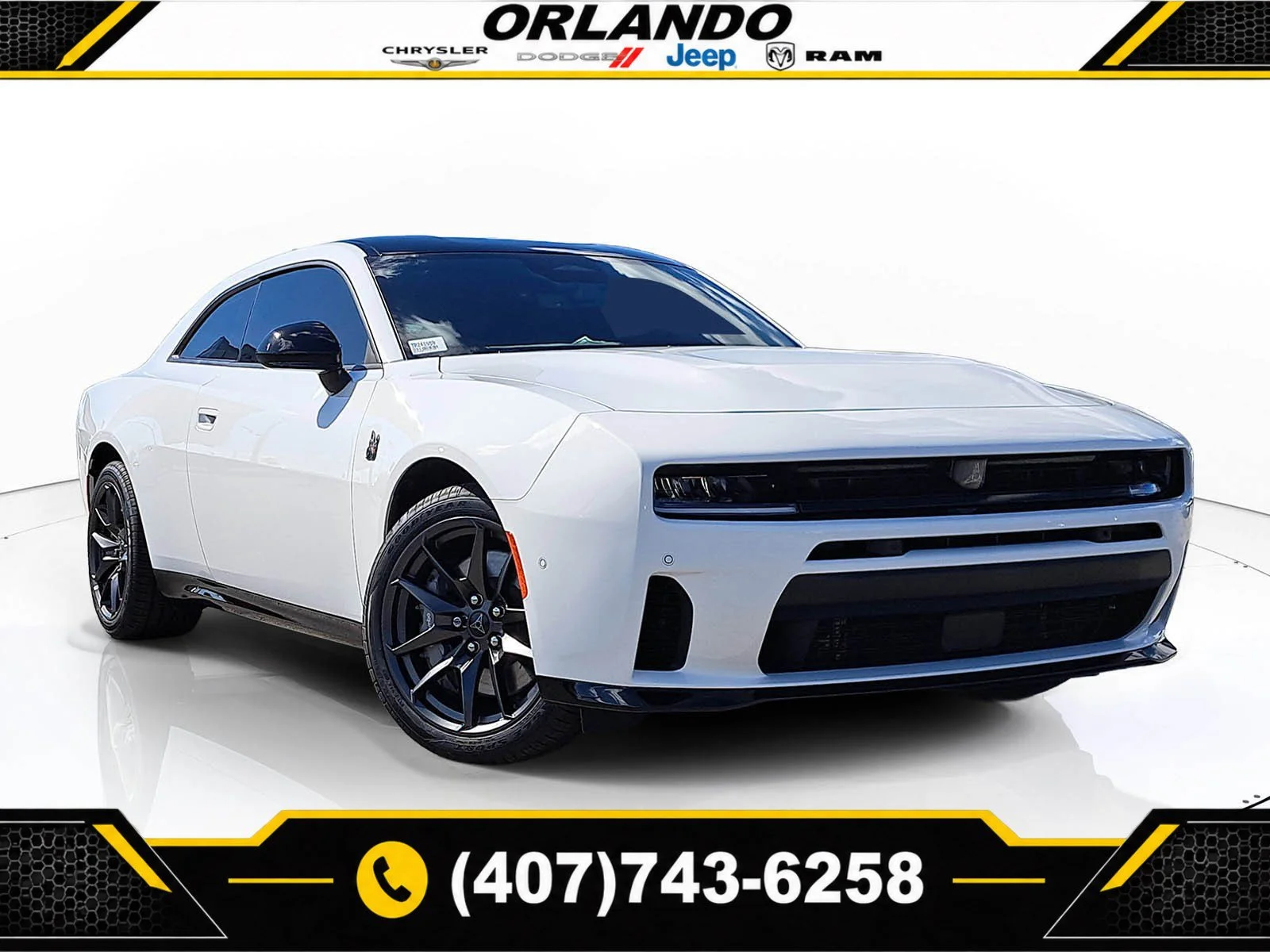 New 2026 Bright White Clearcoat Dodge Scat Pack image 1