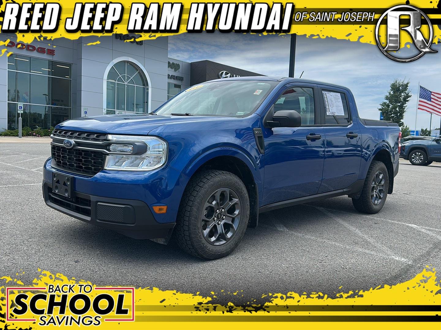 Used 2024 Atlas Blue Metallic Ford XLT image 1