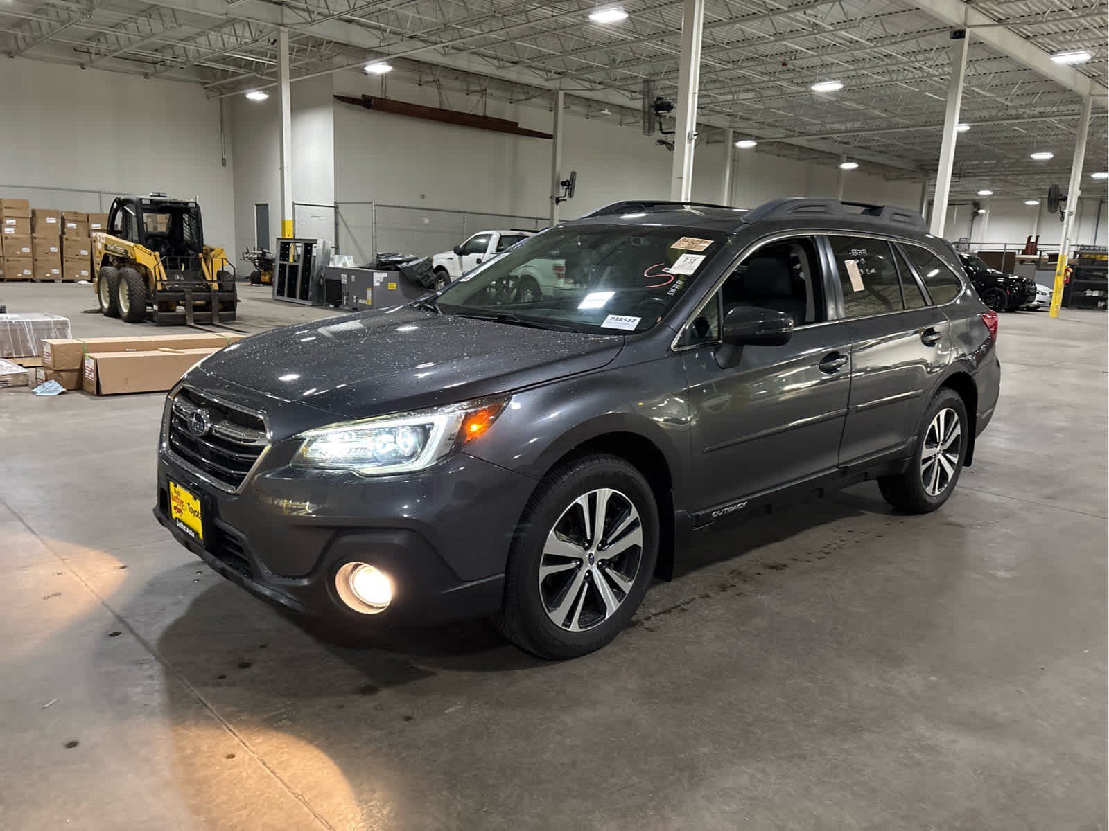 Used 2019 Magnetite Gray Metallic Subaru Limited image 3
