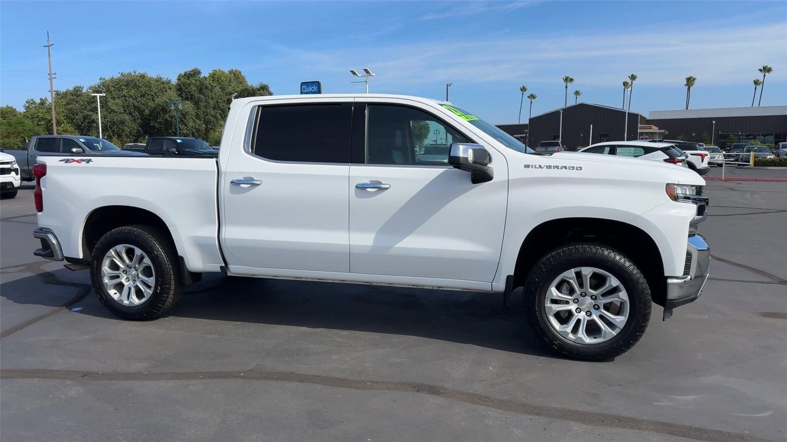 Certified Used 2021 SUMMIT WHITE Chevrolet LTZ image 4
