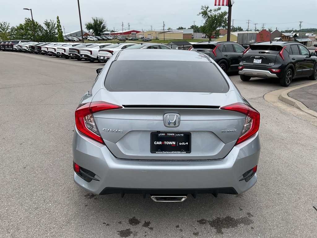 Used 2021 Lunar Silver Metallic Honda Sport image 8