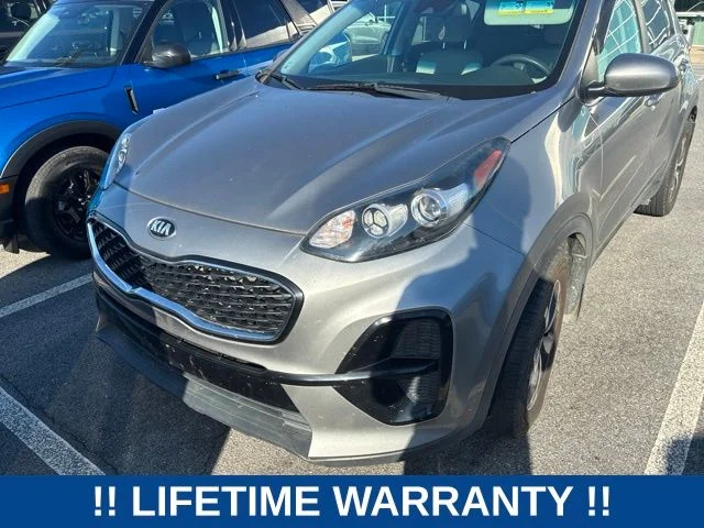 Used 2021 Gray Kia LX image 1