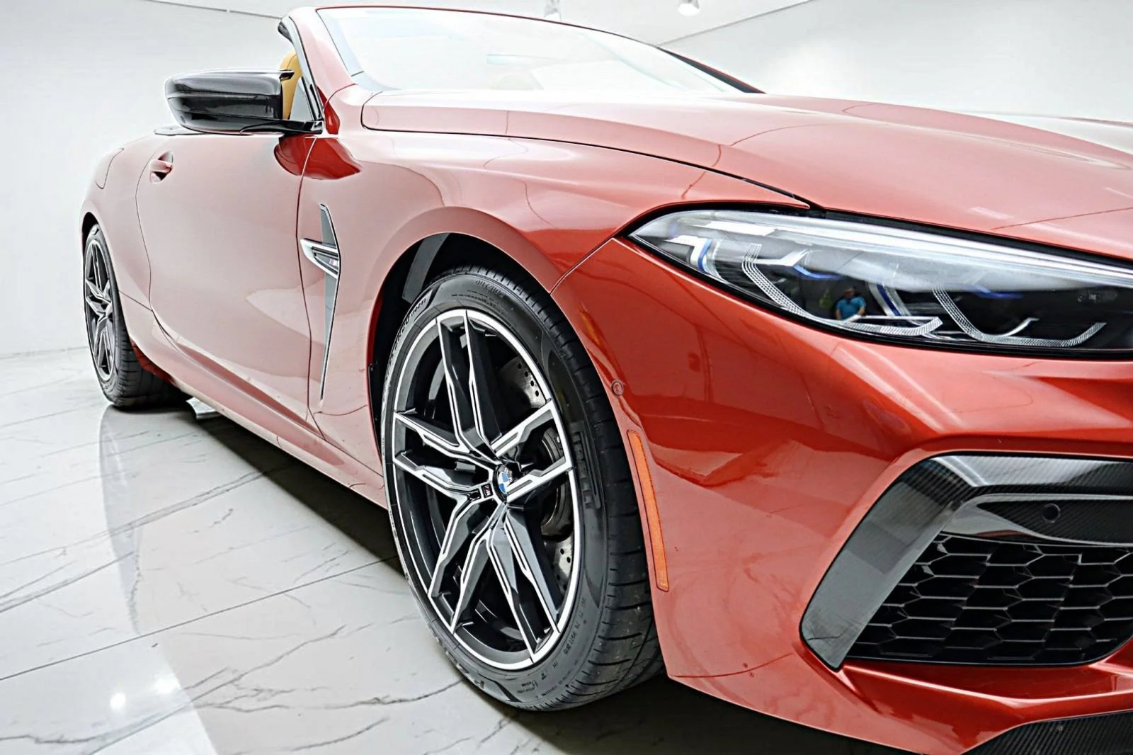 Used 2020 Motegi Red Metallic BMW Convertible image 30