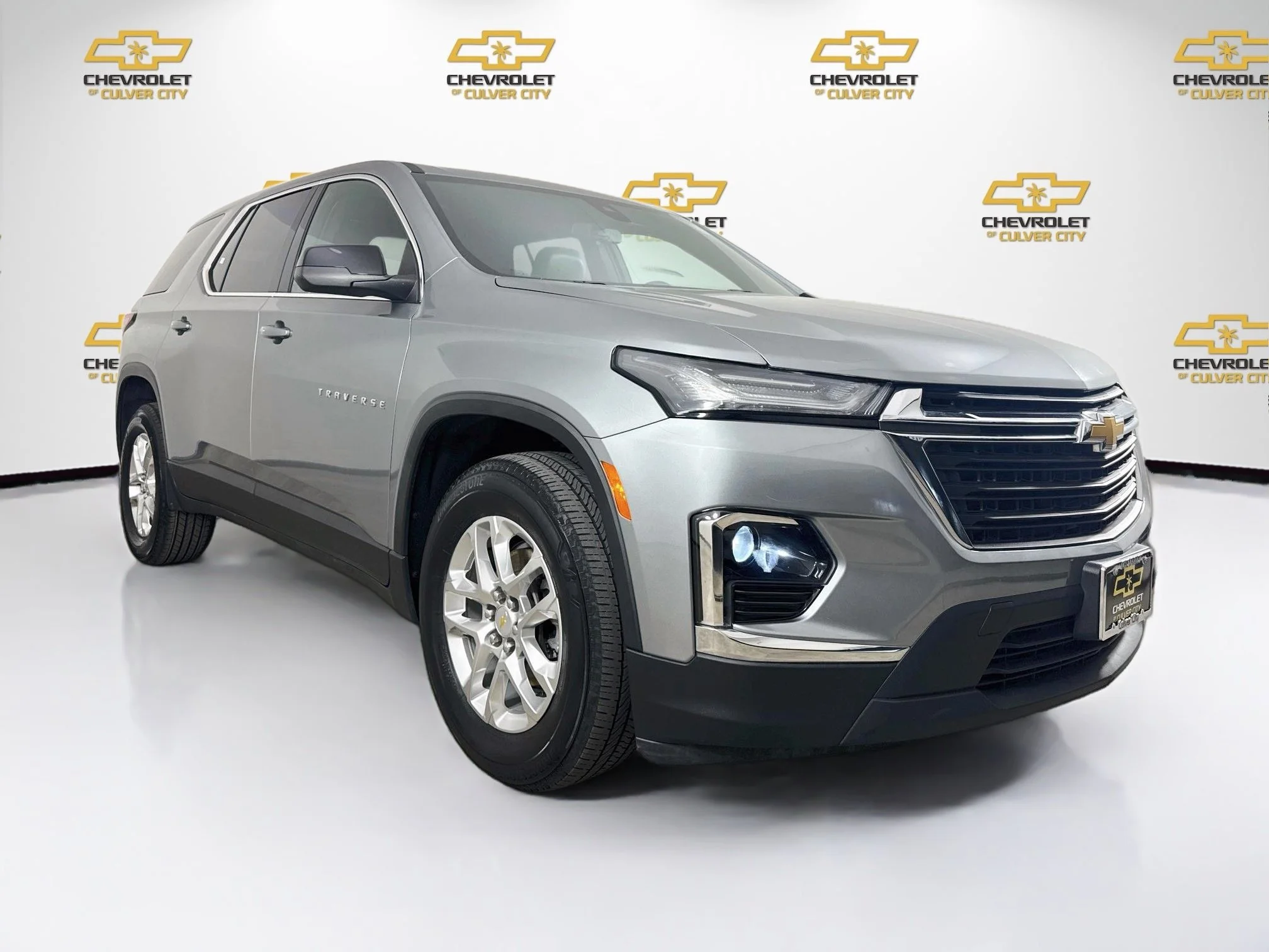 Used 2023 Sterling Gray Metallic Chevrolet LS image 1