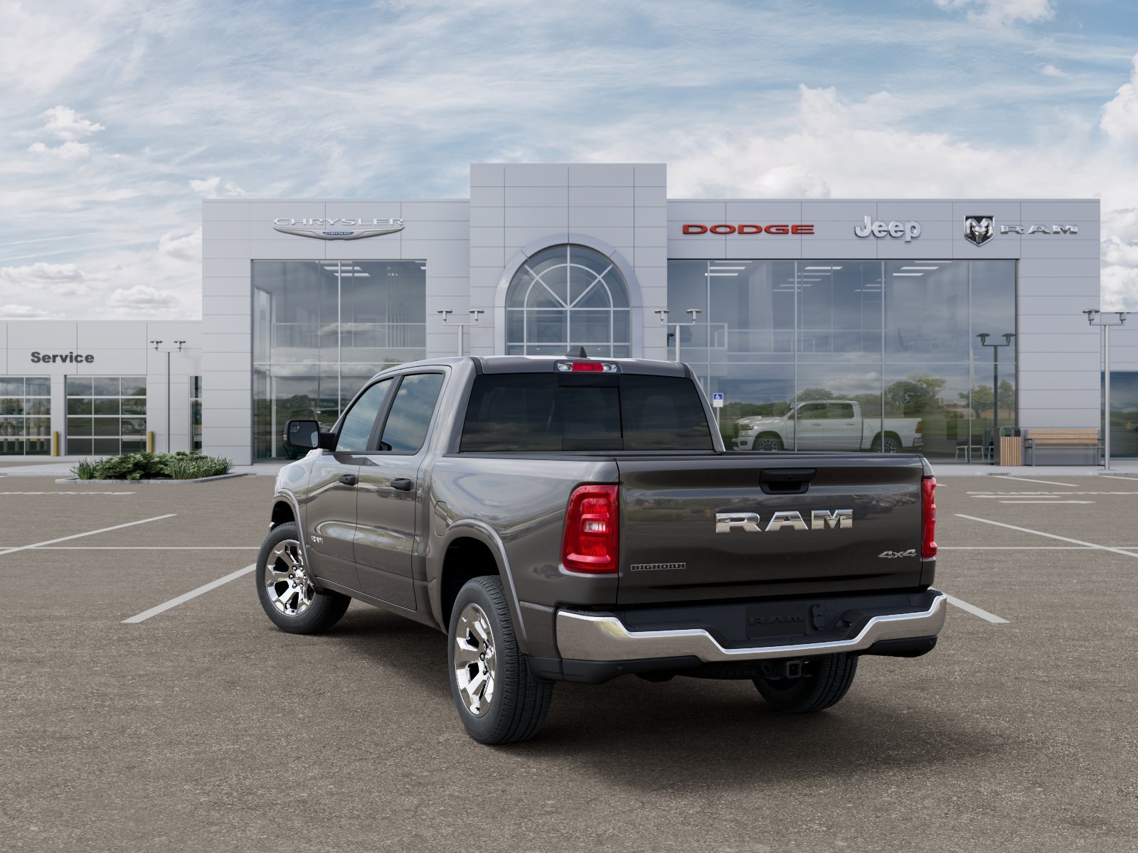 New 2026 Granite Crystal Metallic Clearcoat RAM BIG HORN image 3