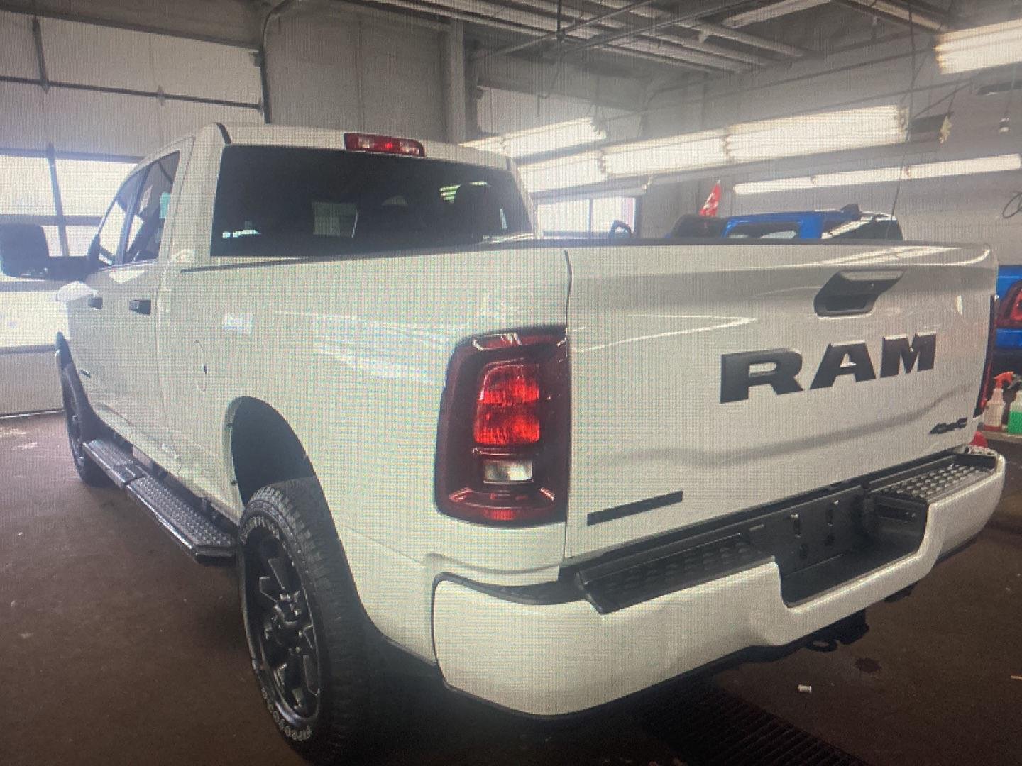 Used 2025 Bright White Clearcoat Ram Big Horn image 8