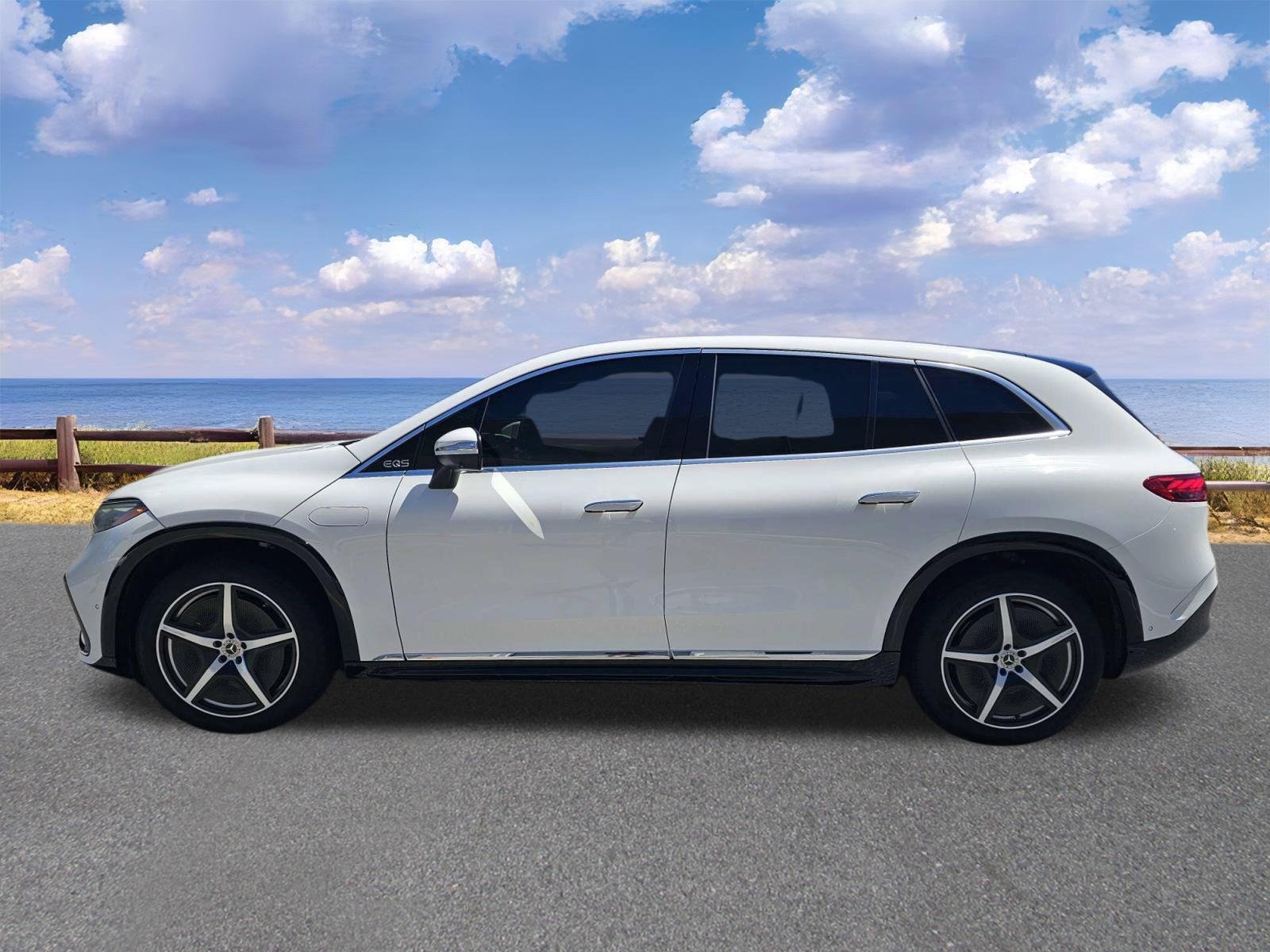 Used 2023 Polar White Mercedes-Benz EQS 450+ image 5