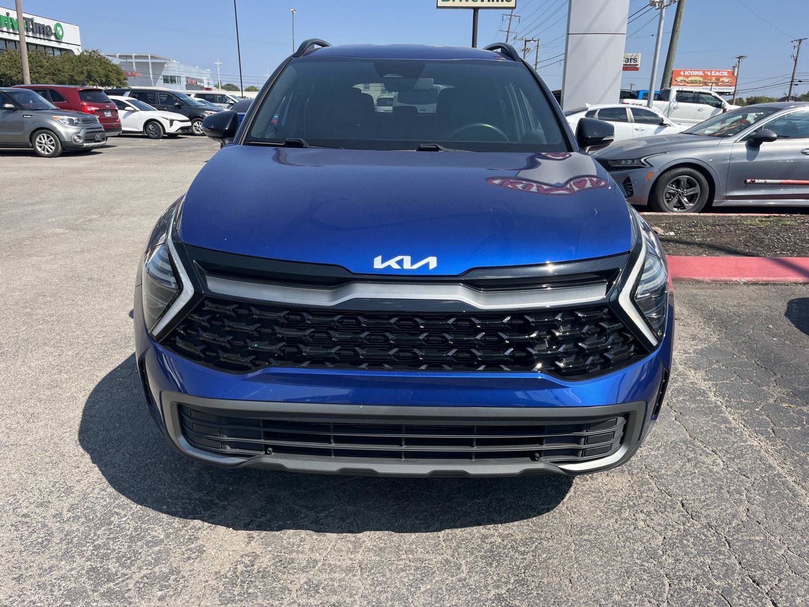 Used 2024 Sapphire Blue Kia X-Line image 2