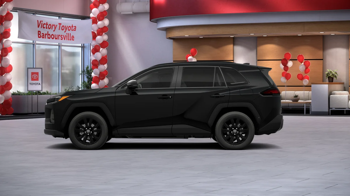 New 2026 Midnight Black Metallic Toyota XLE Premium image 4