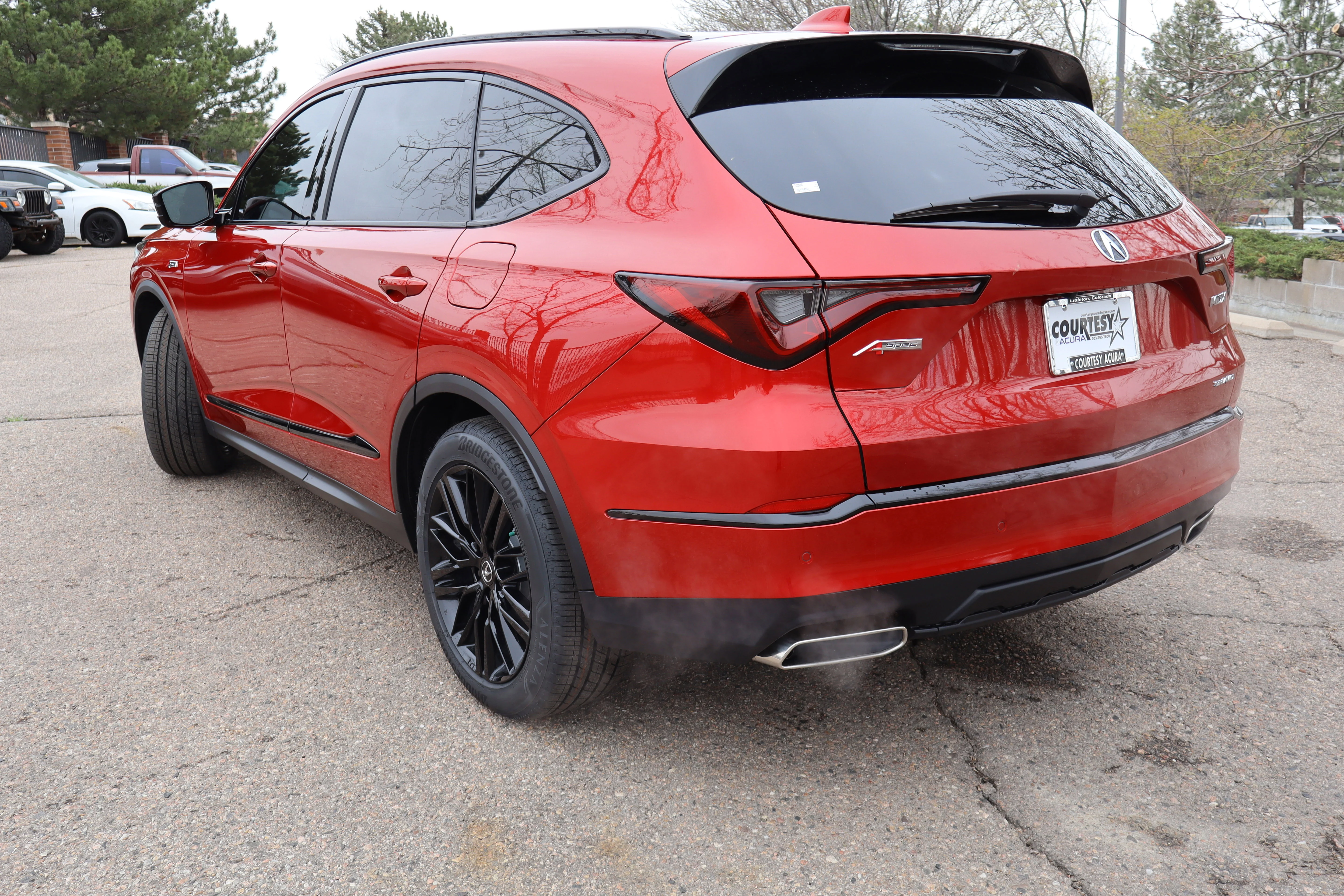 New 2026 Performance Red Pearl Acura w/A-Spec Advance Package image 4