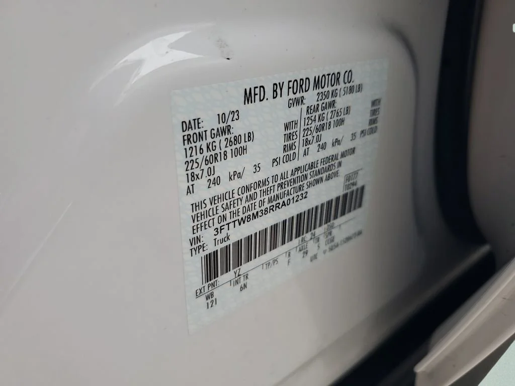 Used 2024 White Ford Lariat image 24