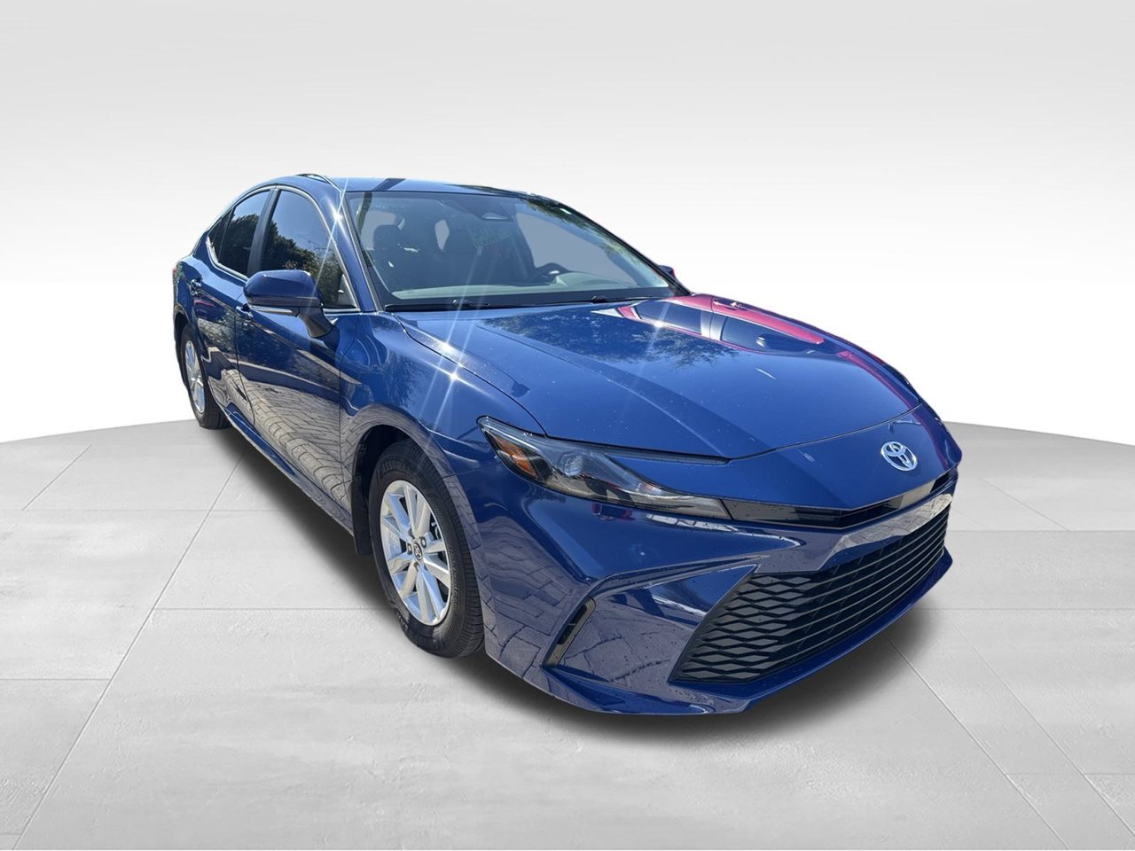 Certified Used 2026 Blue Toyota LE image 3