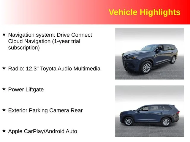 Used 2024 White Toyota XLE image 3