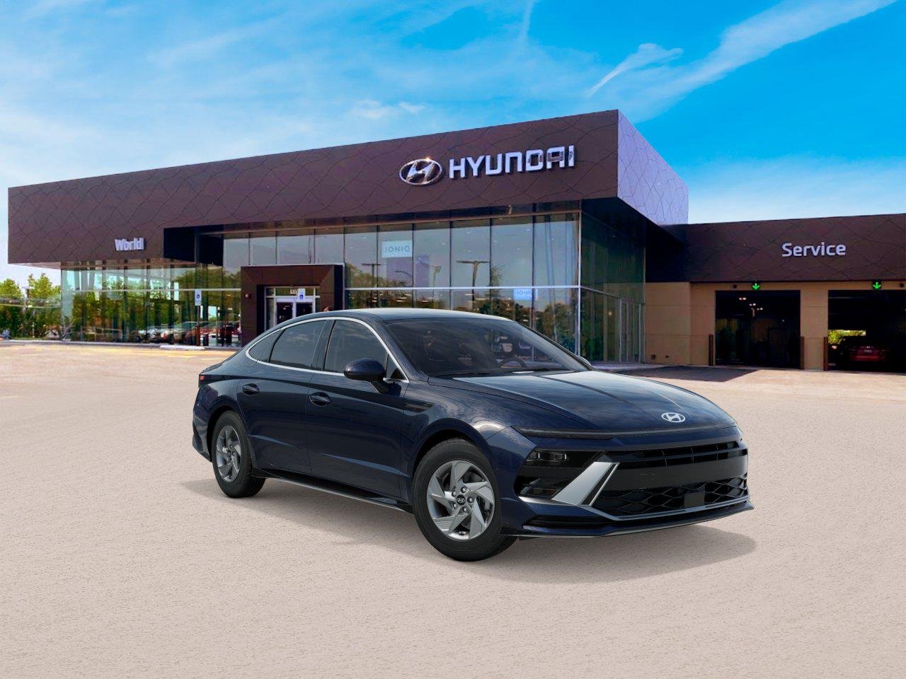 New 2026 Carbon Blue Hyundai SE image 2