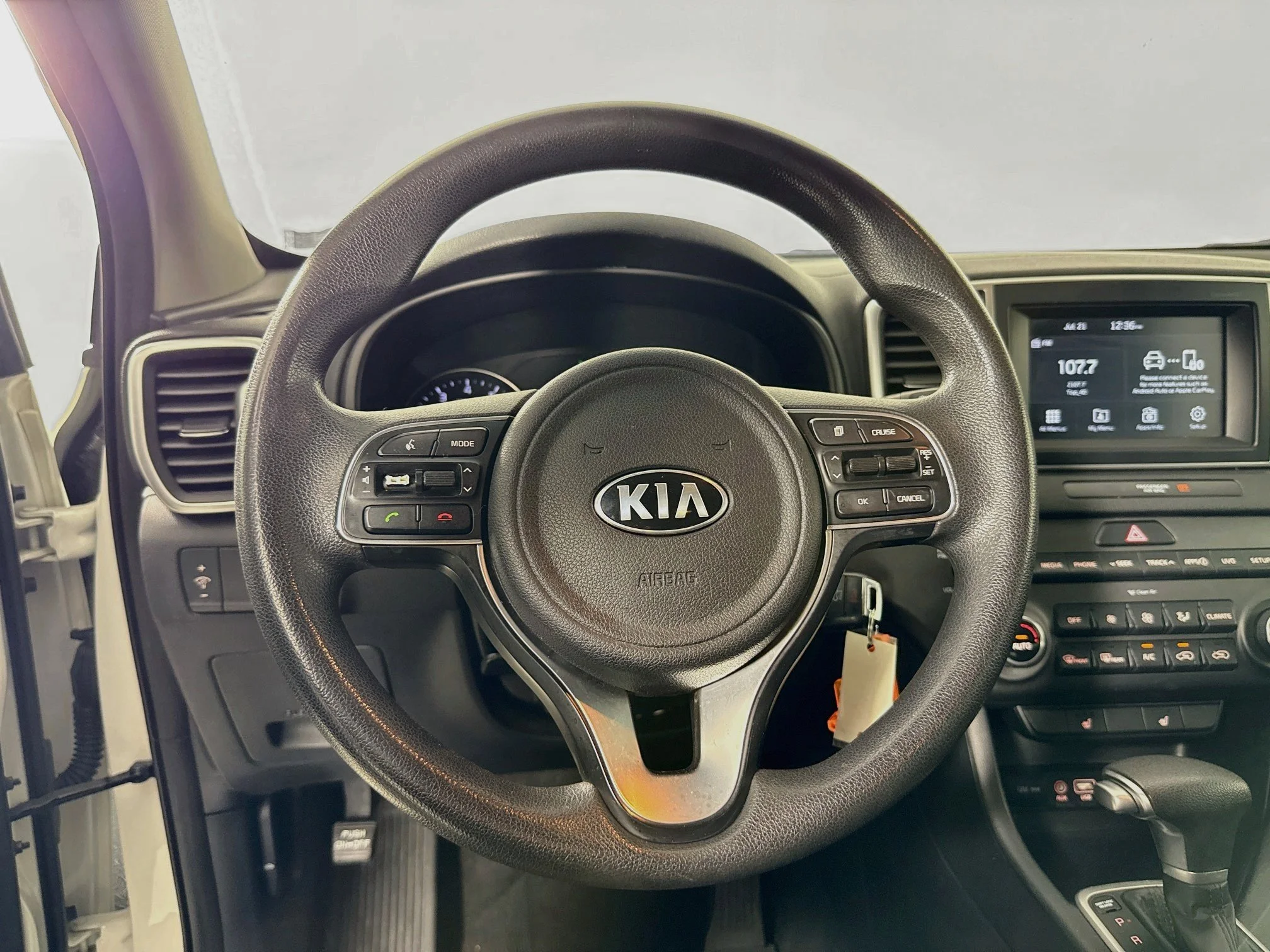 Used 2019 Clear White Kia LX image 12
