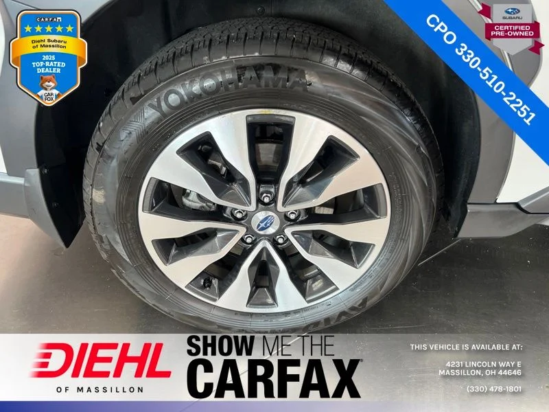 Certified Used 2024 White Subaru Touring XT image 10