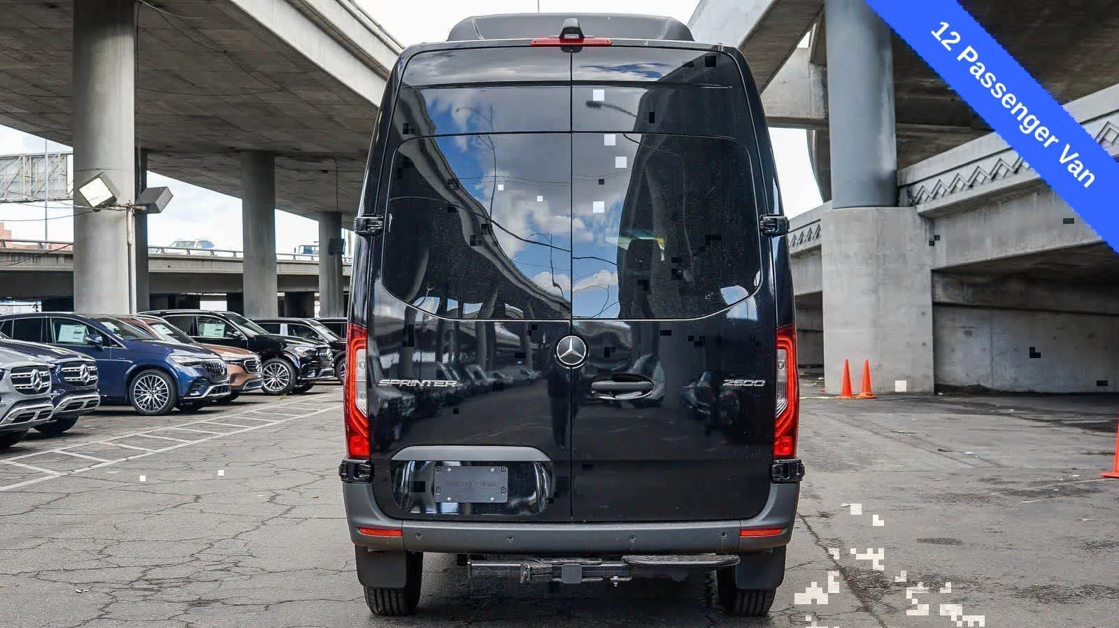 New 2024 Jet Black Mercedes-Benz Passenger 144WB High Roof RWD 2.0L I4 Diesel Turbo image 3