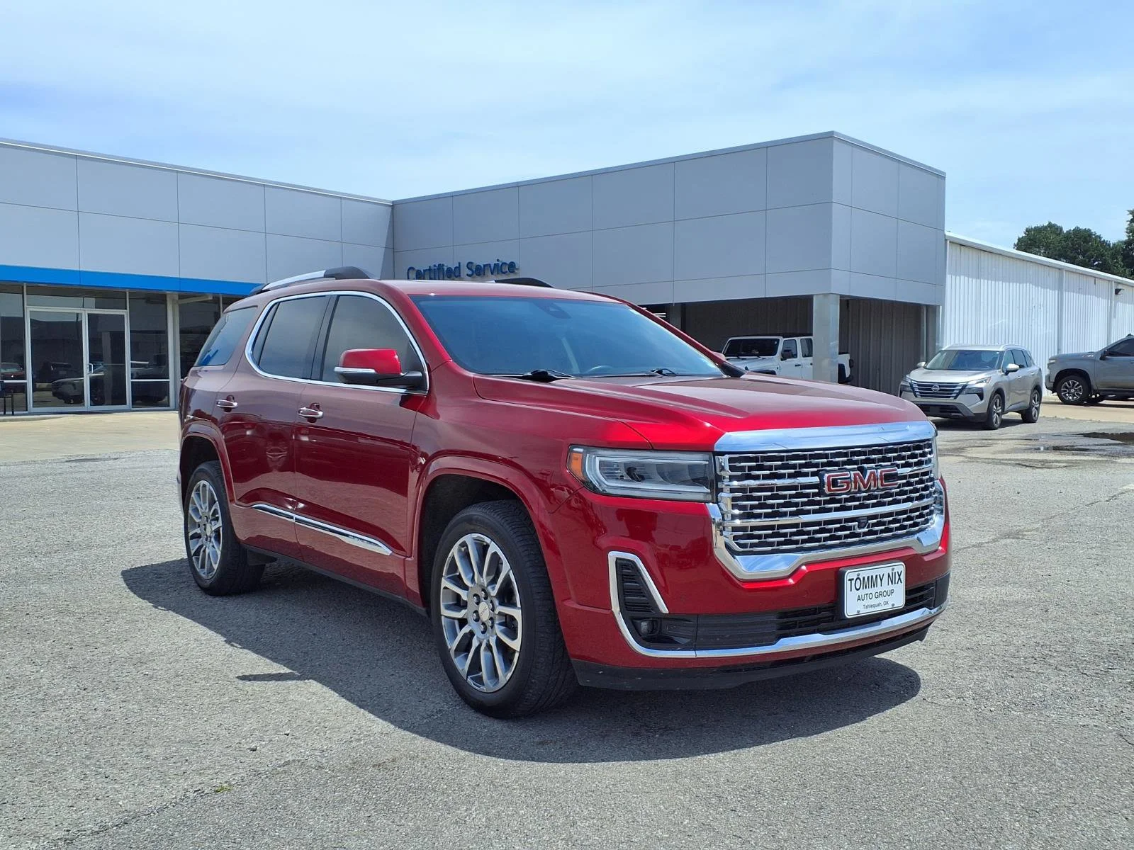 Used 2023 Volcanic Red Tintcoat GMC Denali image 21