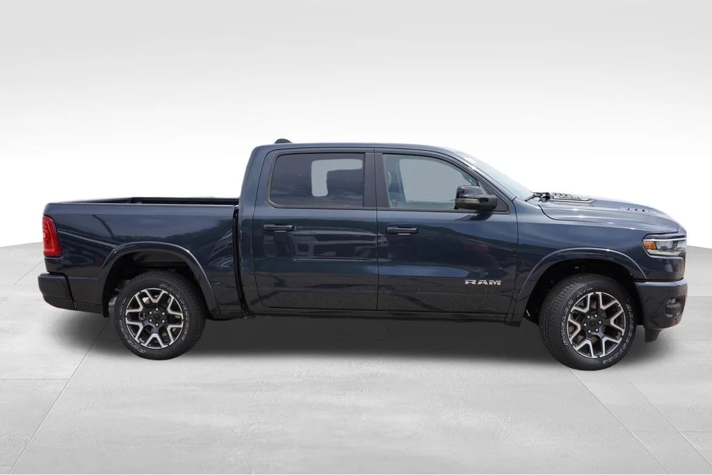 New 2026 Forged Blue Metallic Exterior Paint RAM Laramie image 2