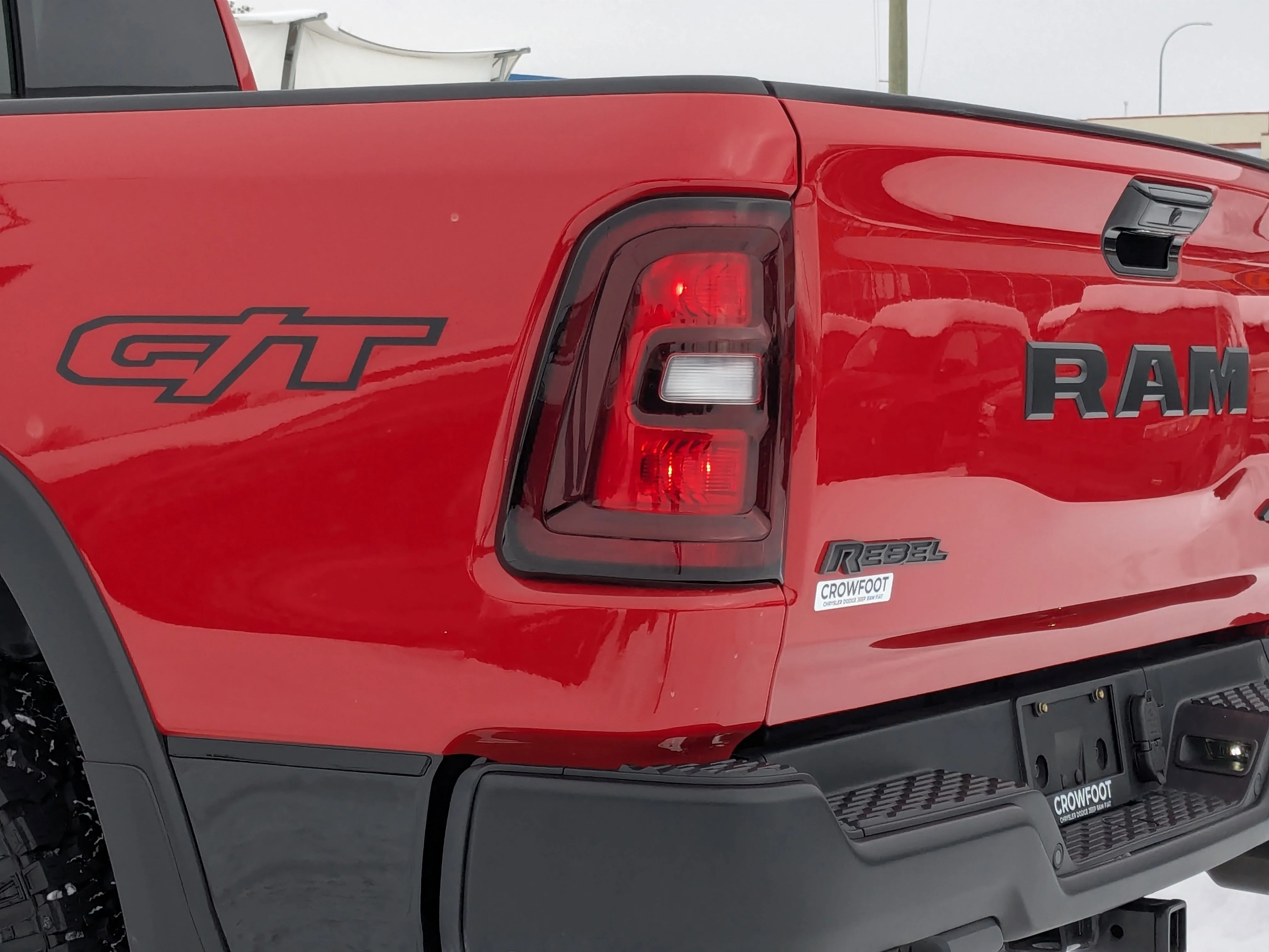 Used 2025 Red RAM Rebel - Rebel Level II Grp - Dual-Pane Sunroof - G/T Pkg - Tech Pkg - Bed Utility Grp - LOADED! image 11