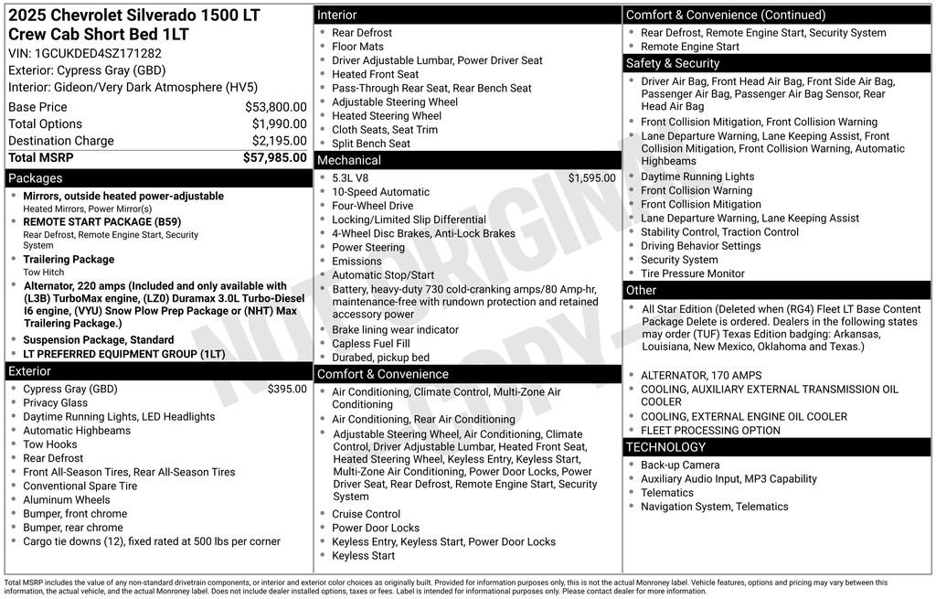 Used 2025 Cypress Gray Chevrolet LT image 42