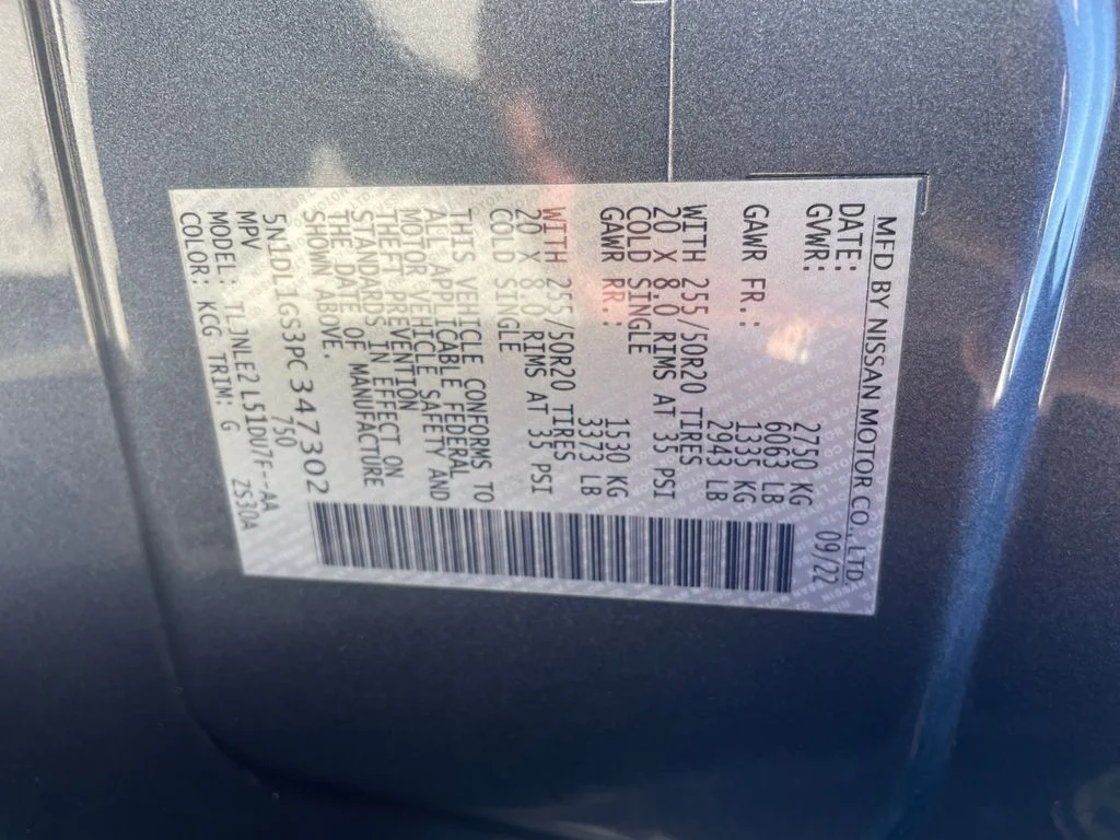 Used 2023 Blue INFINITI Sensory image 30