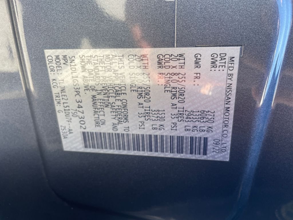 Used 2023 Blue INFINITI Sensory image 30