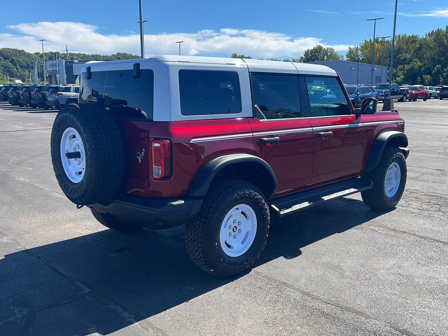 New 2026 Ruby Red Metallic Tinted Clearcoat Ford Heritage Edition image 5