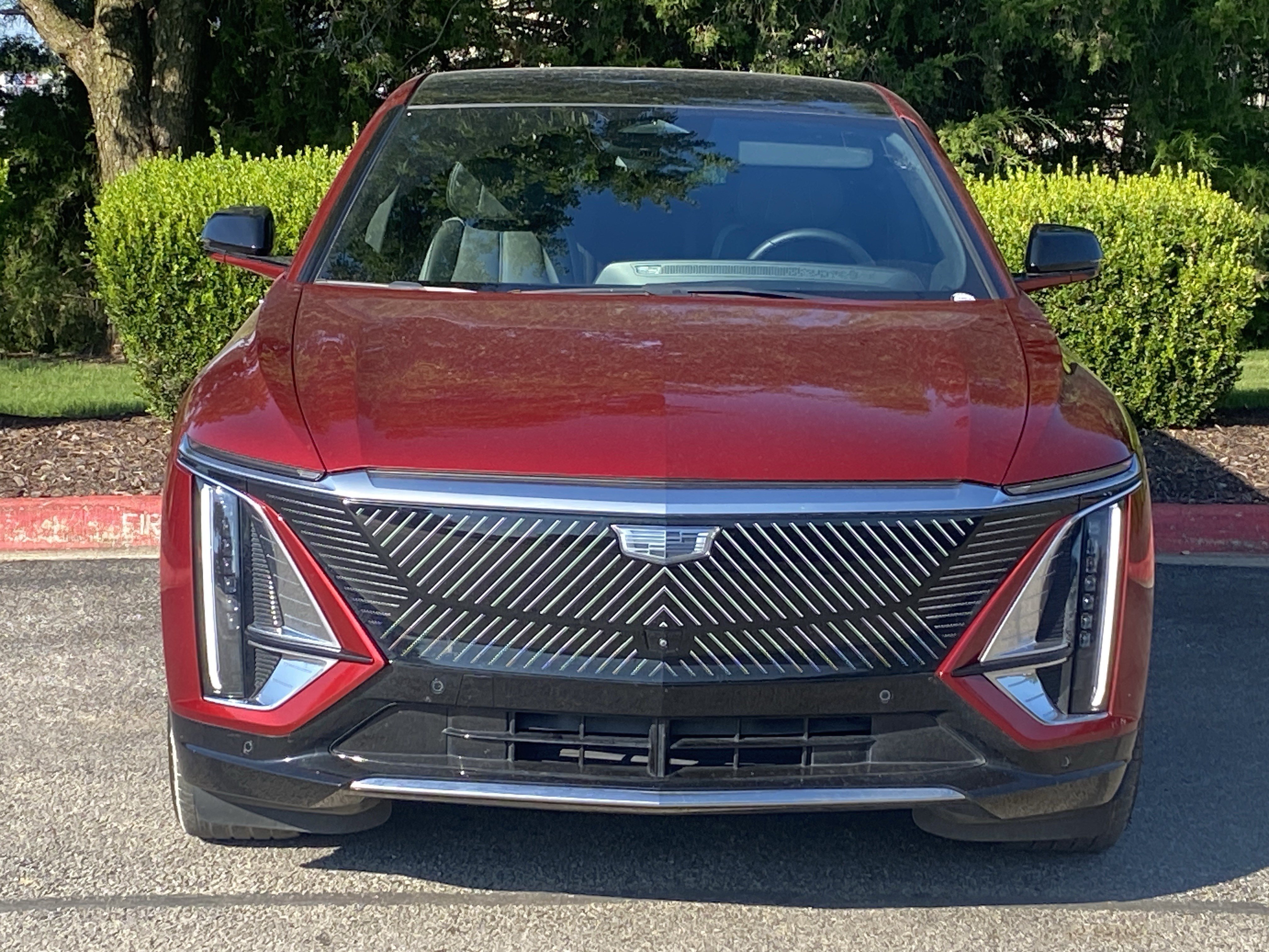 Certified Used 2024 Radiant Red Tintcoat Cadillac Tech image 8