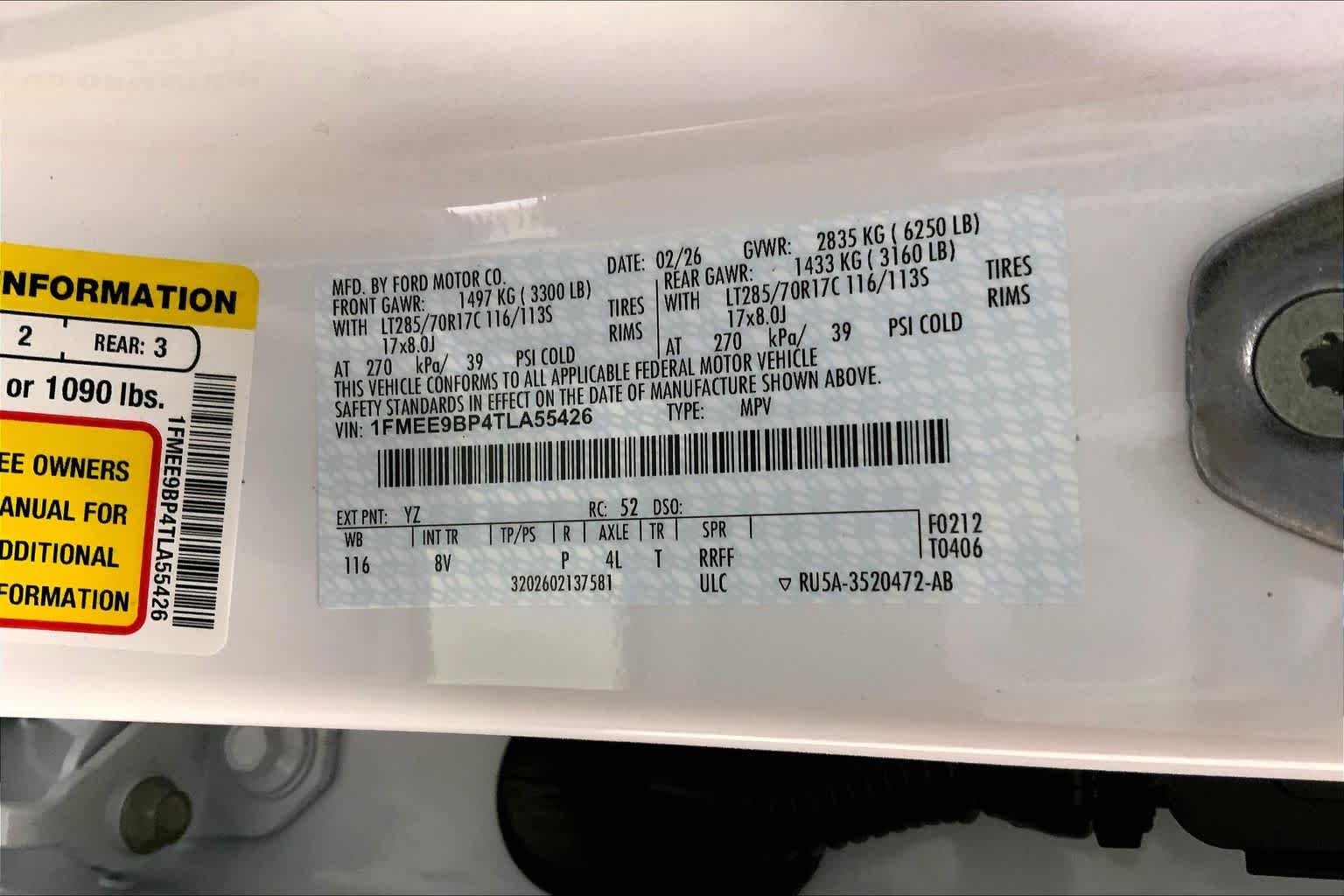 New 2026 Oxford White Ford Badlands® image 20