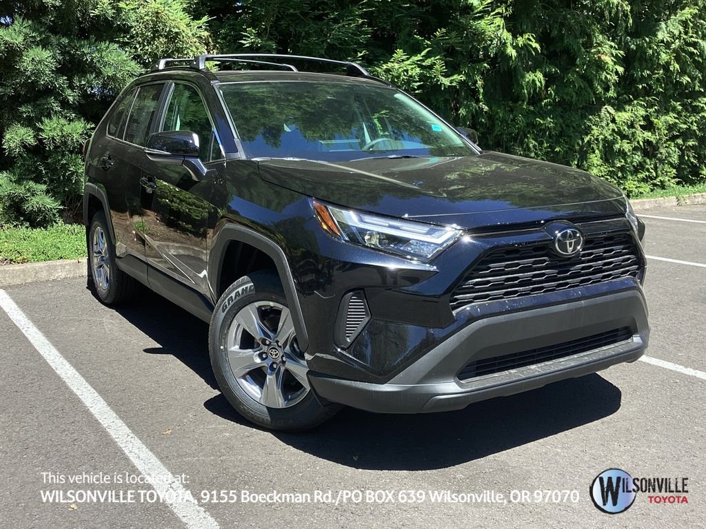 New 2025 Black Toyota XLE image 1