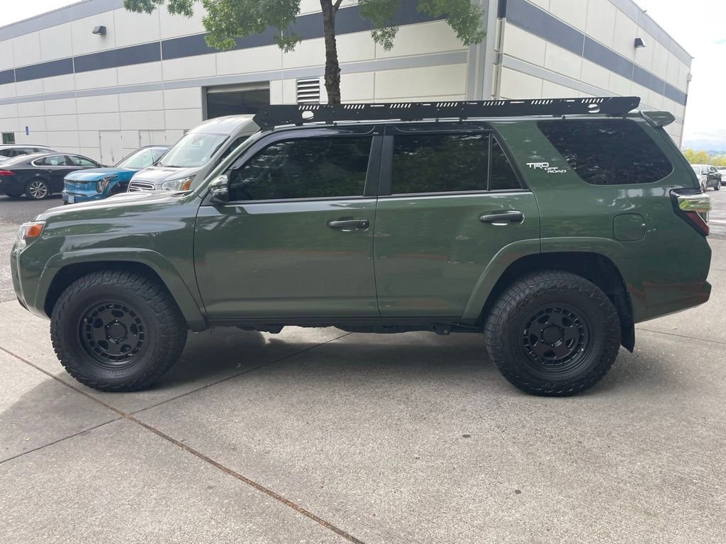 Used 2022 Army Green Toyota TRD Off-Road Premium image 6