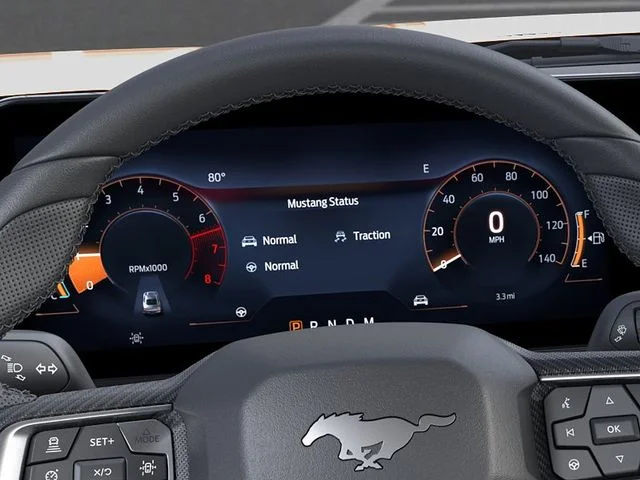 New 2026 Orange Fury Metallic Tri-coat Ford EcoBoost® Premium Fastback image 13