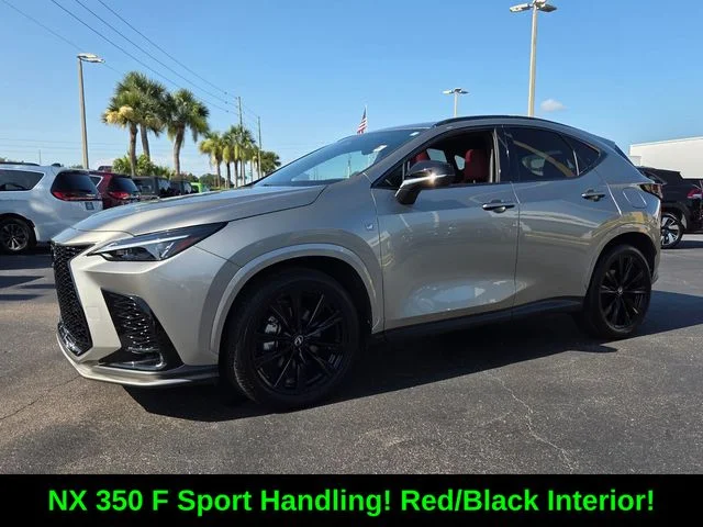 Used 2024 Silver Lexus 350 F SPORT Handling image 3