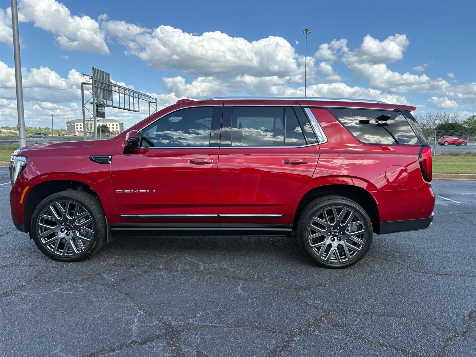 Used 2026 Volcanic Red Tintcoat GMC Denali Ultimate image 4