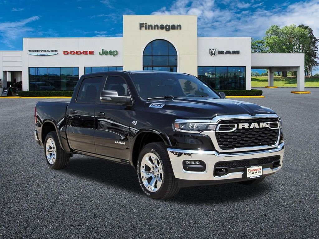 New 2026 Diamond Black Crystal Pearl-Coat Exterior Paint RAM Big Horn/Lone Star image 1