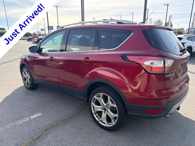 Used 2017 Red Ford Titanium image 8