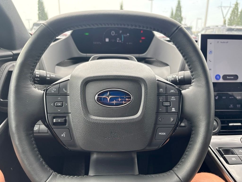 Used 2025 Subaru Solterra Limited with VIN JTMABABA5SA093072 for sale in Oklahoma City, OK