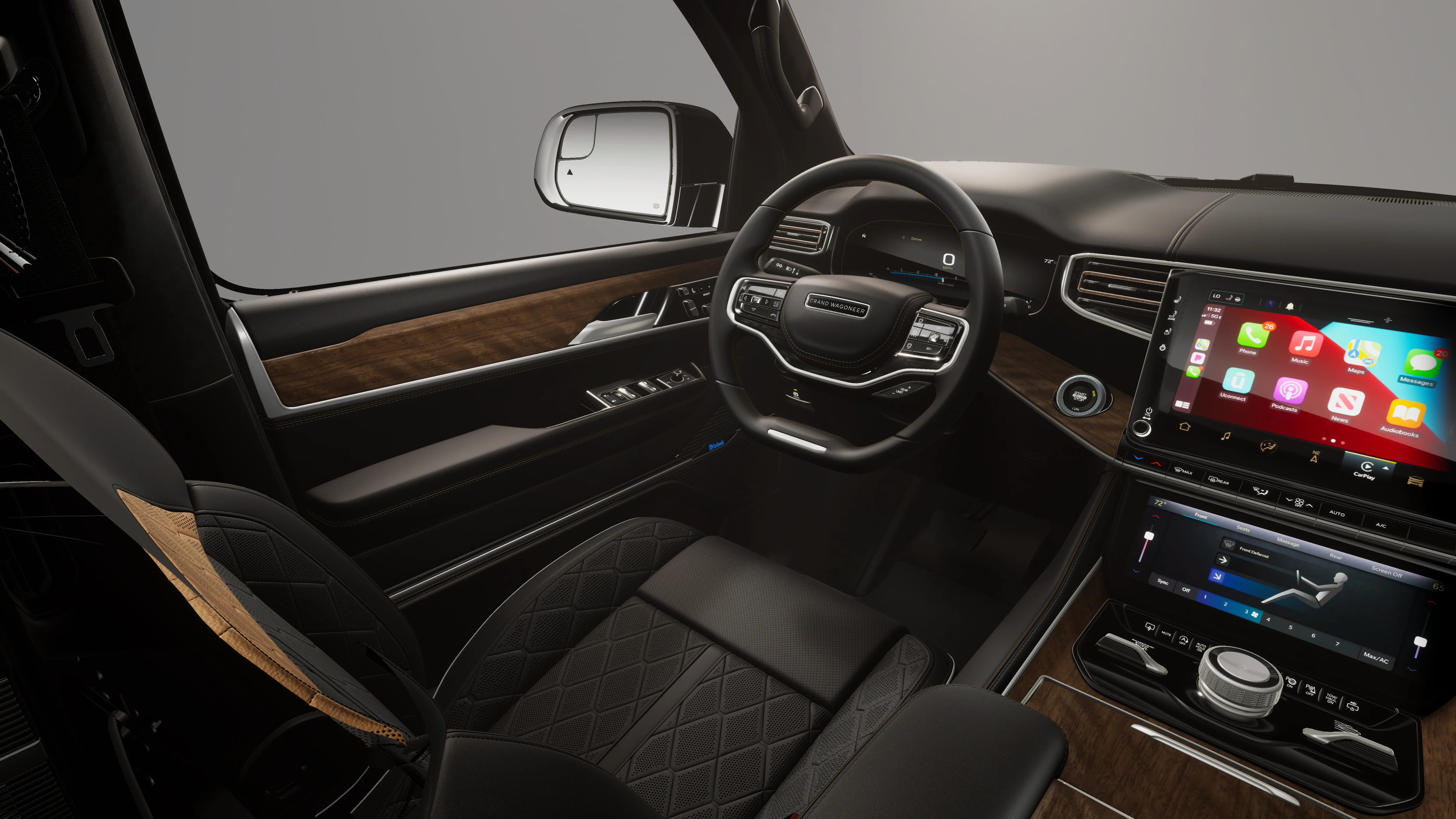 New 2026 High Gloss Black Exterior Paint Jeep Grand Wagoneer image 34