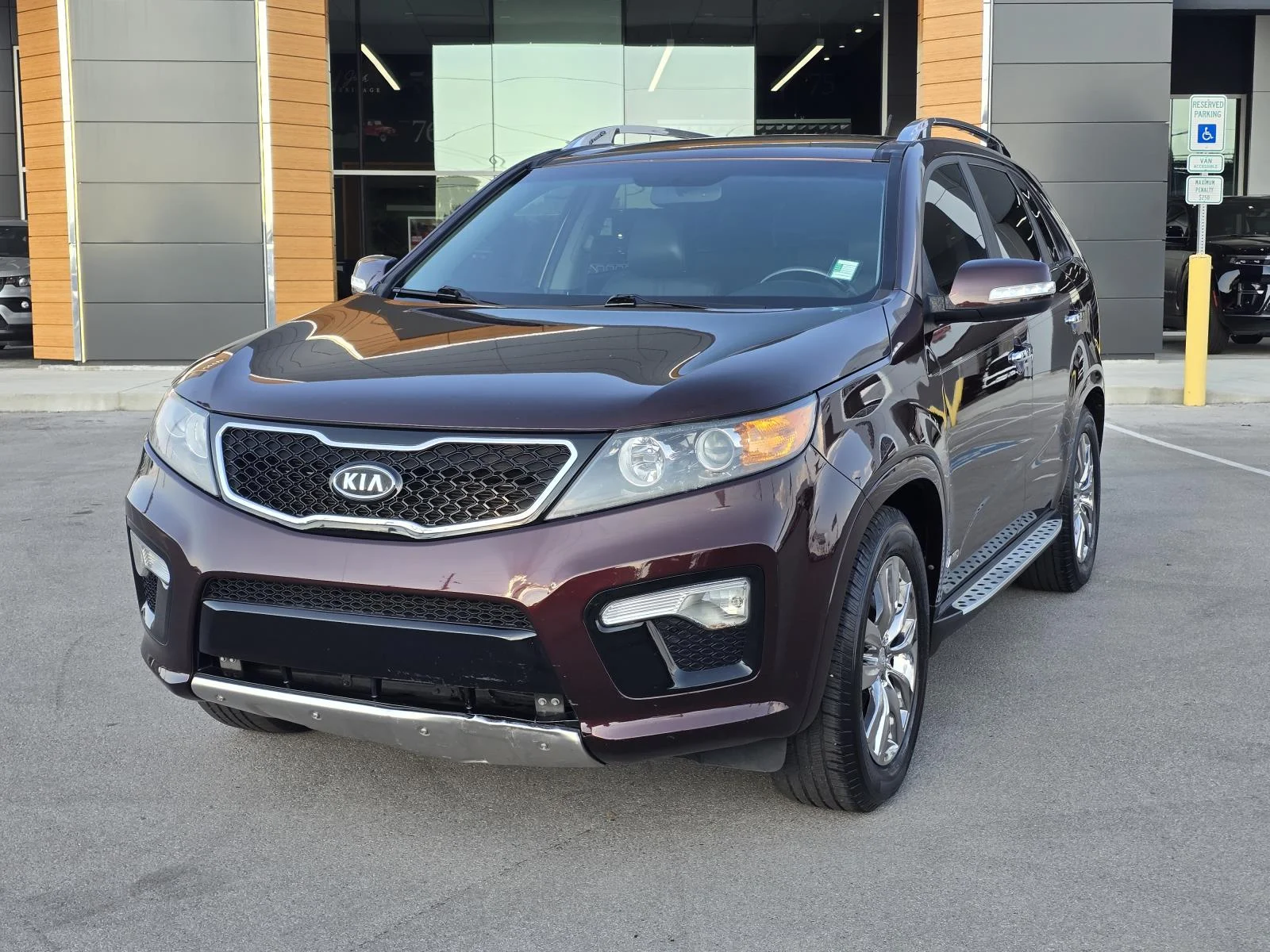 Used 2012 Dark Cherry Kia SX image 3