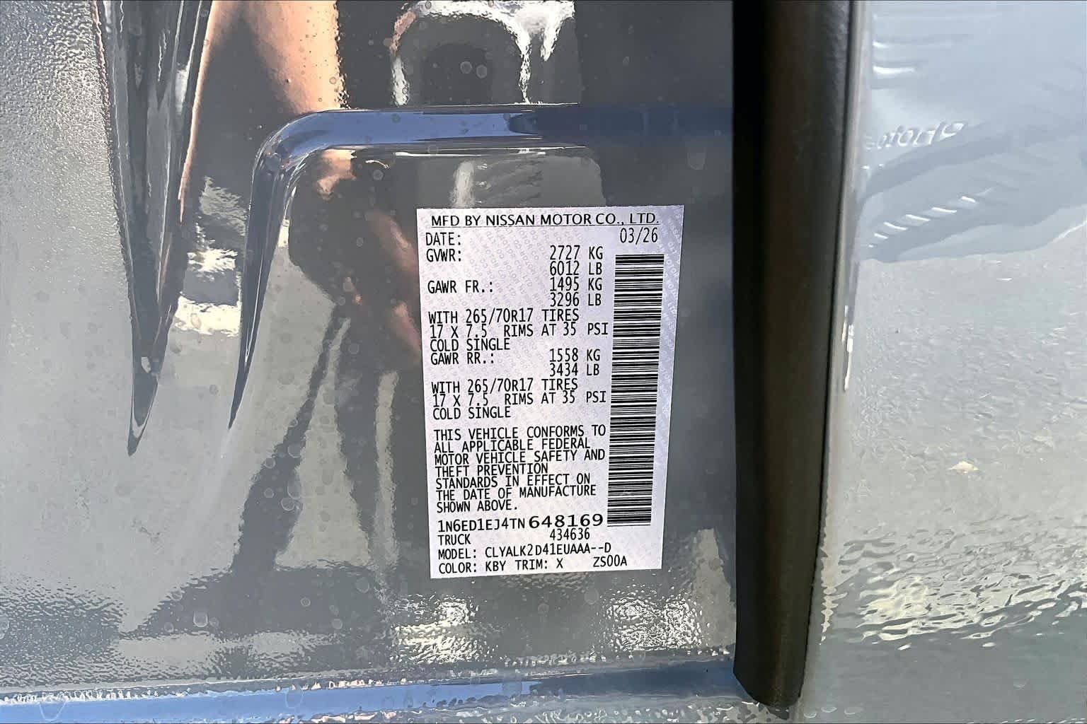 New 2026 Boulder Gray Pearl Nissan PRO-X image 22