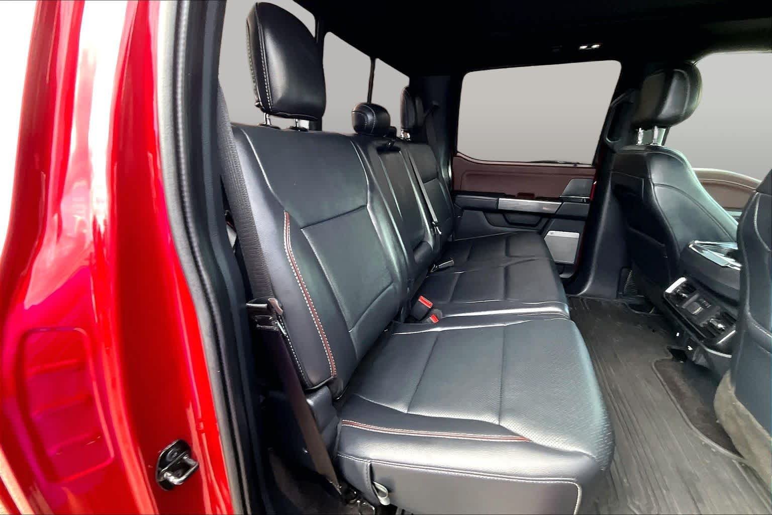Certified Used 2021 Rapid Red Metallic Tinted Clearcoat Ford LARIAT image 20