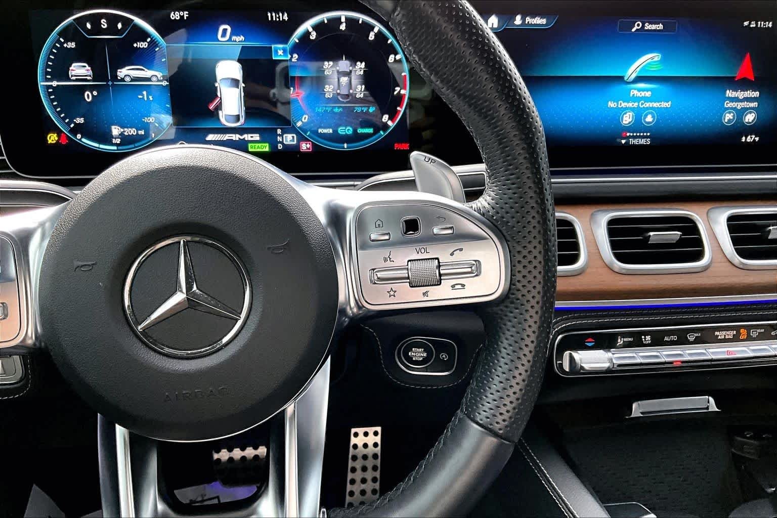 Used 2021 designo Diamond White Metallic Mercedes-Benz AMG® GLE 53 image 25