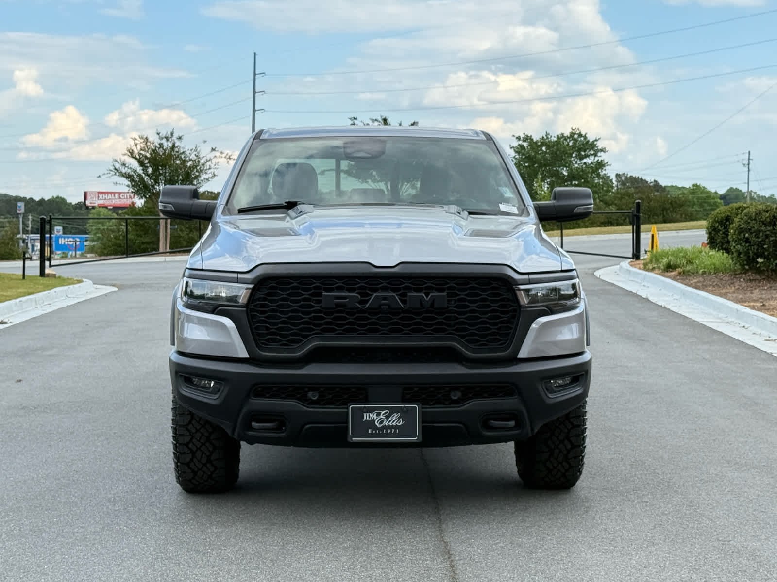 Used 2025 Billet Silver Metallic Clearcoat Ram Rebel image 8