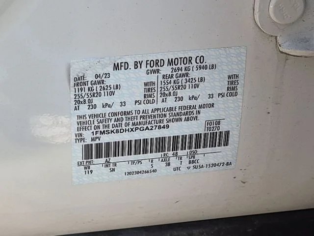 Used 2023 White Ford XLT image 38