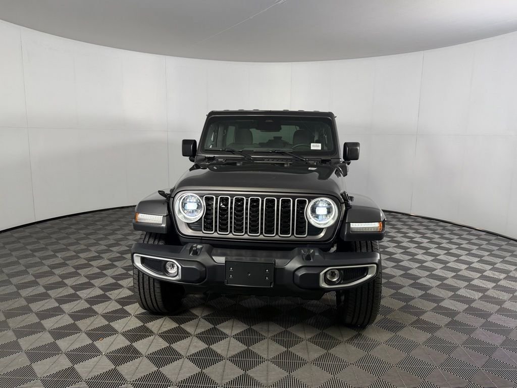 Certified Used 2025 Gray Jeep Sahara 4xe image 10