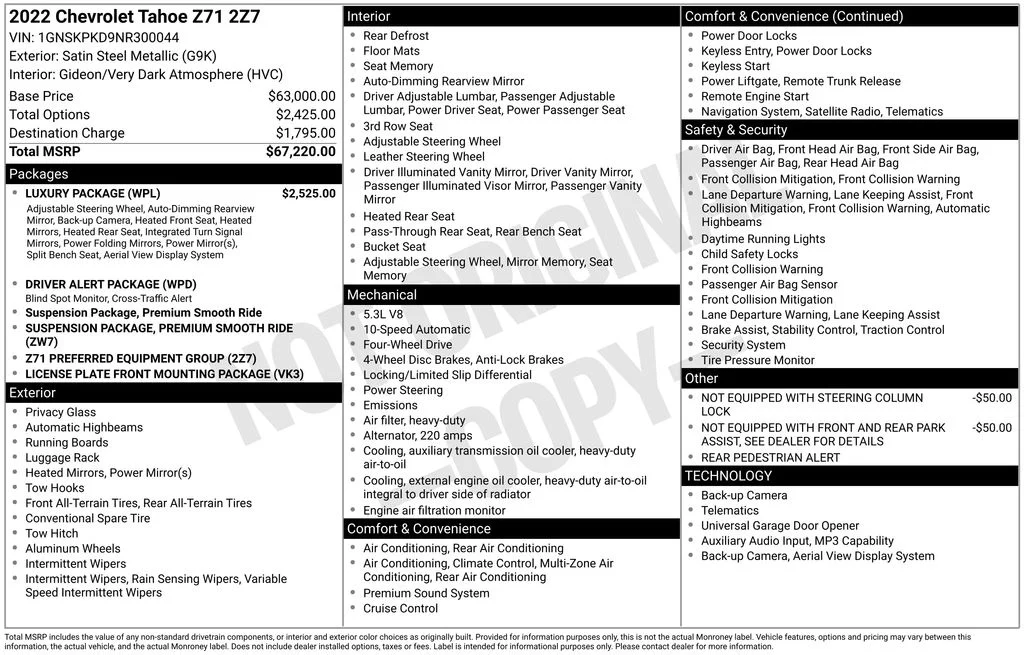 Used 2022 Gray Chevrolet Z71 image 3