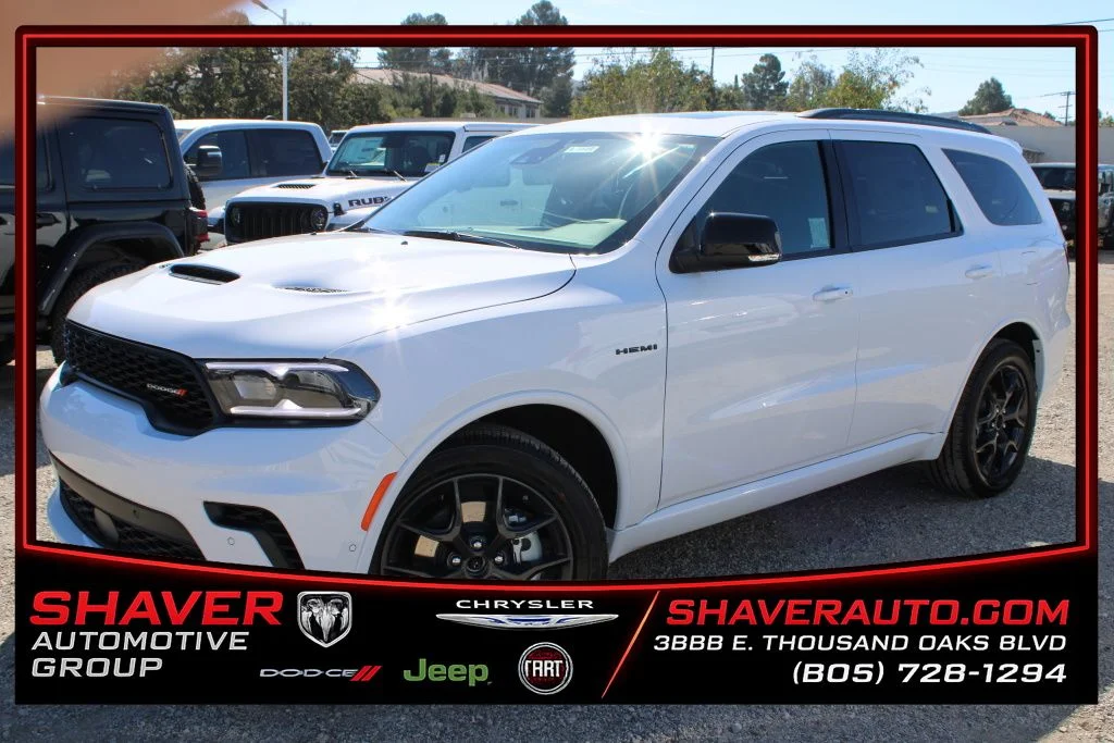 New 2026 White Knuckle Clear-Coat Exterior Paint Dodge GT Plus HEMI V8 image 1
