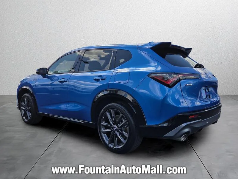 Used 2026 Double Apex Blue Pearl II Acura FWD w/A-Spec Package image 3